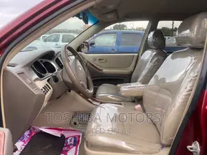 Toyota Highlander Limited V6 4x4 2007 Red