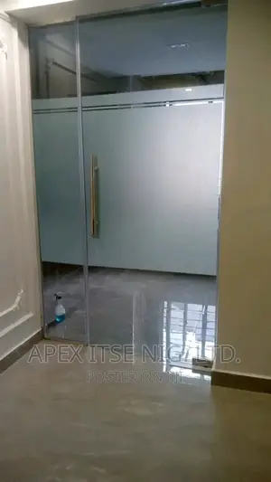 Roping Glass Entr. Door
