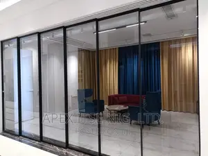 Black Alumi Profile Partition