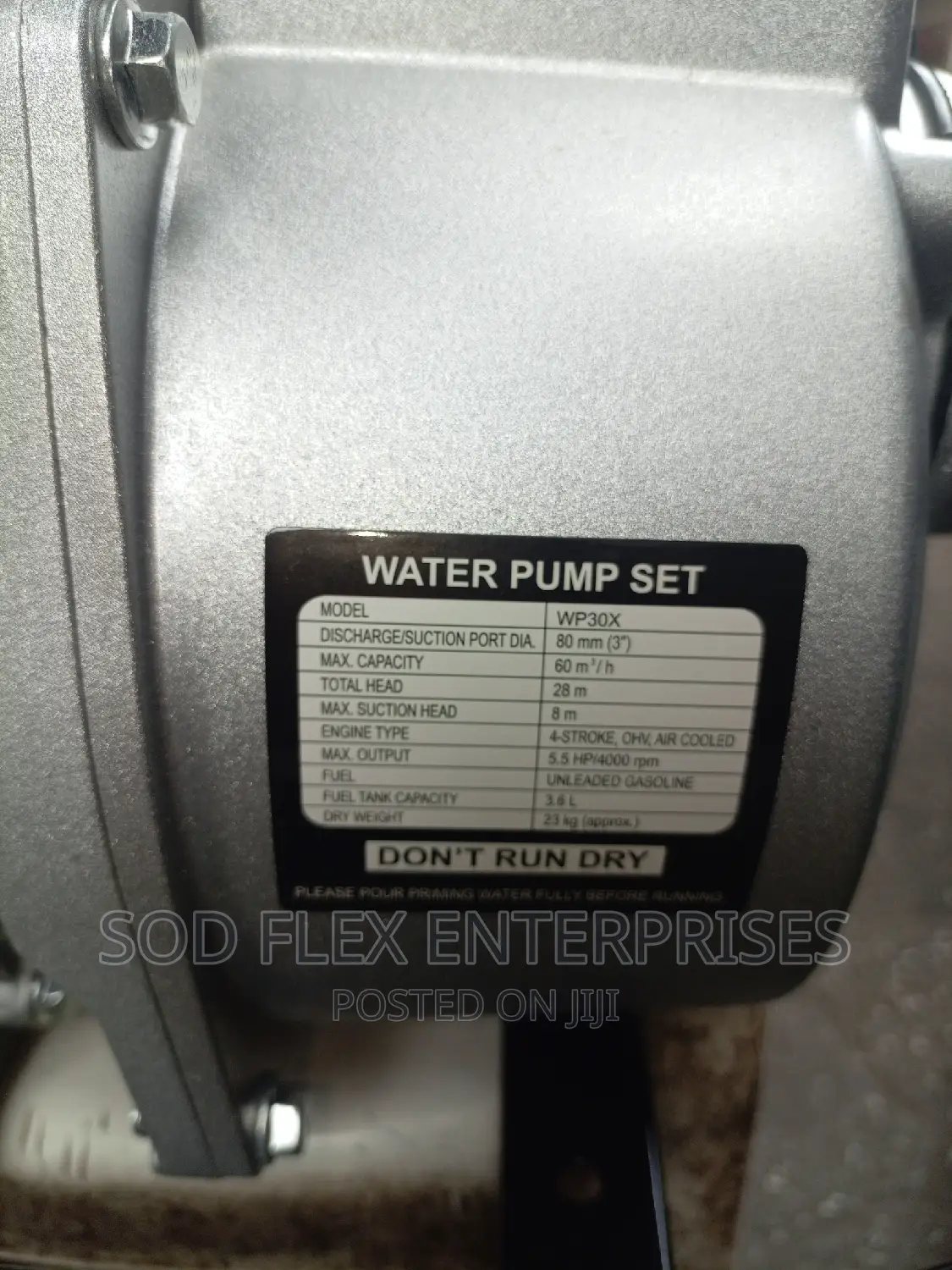 3" Sumec Pump