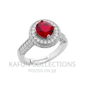 Photo - Non-Fading Steel Adjustable Proposal/Engagement Ring