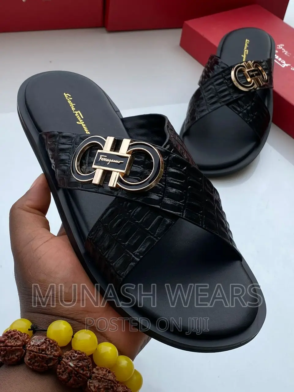 Salavatore Feragamo Original Leather Slipers