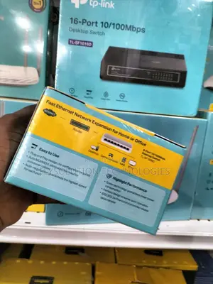 Tp-Link 8-Ports 10/100mbps Dekstop Switch (Tl-Sf1008d)