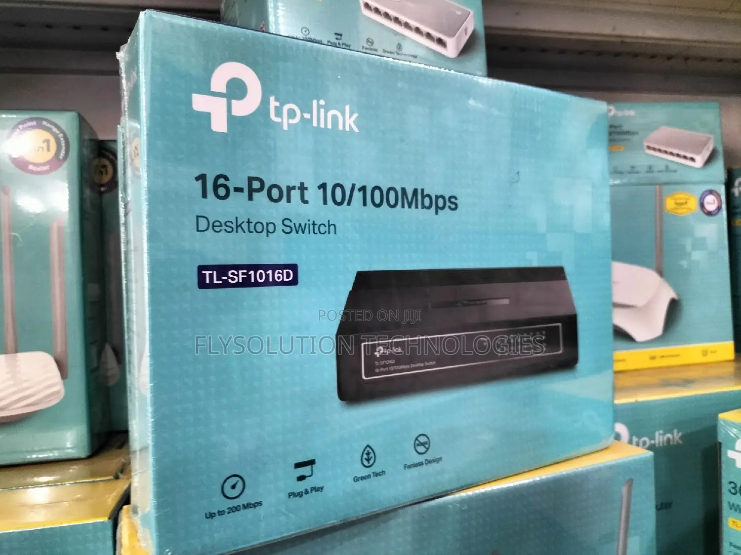 Tp Link Tl-Sf1016d 16 Ports Desktop Switch
