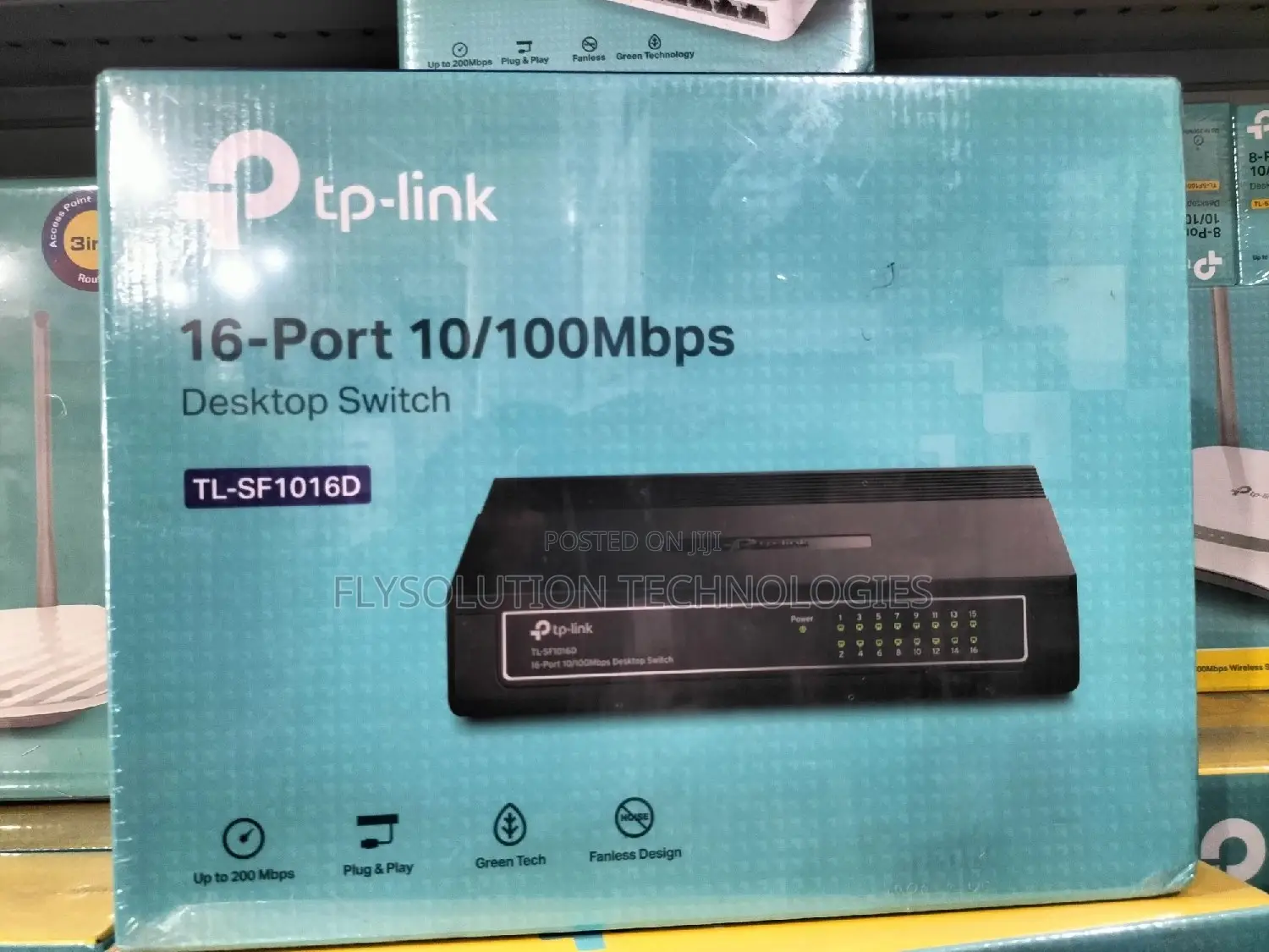Tp Link Tl-Sf1016d 16 Ports Desktop Switch