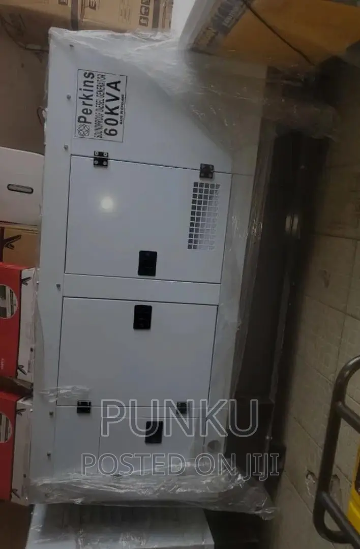 60 Kva Perkins Gen Made With Full Copper Engine
