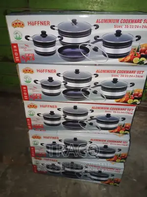 Hoffner Non-Stick Cookware Set 8pcs