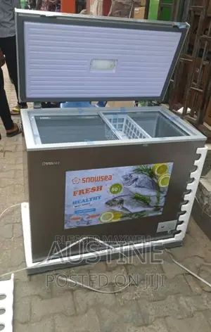 Brand New Snowsea 308L Chest Freezer>External>Silver Colour>