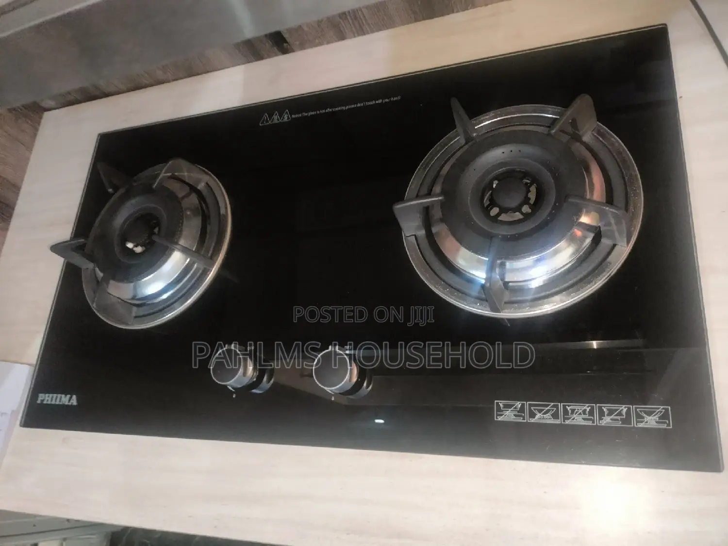 Phiima 2 Burner Gas Cooker