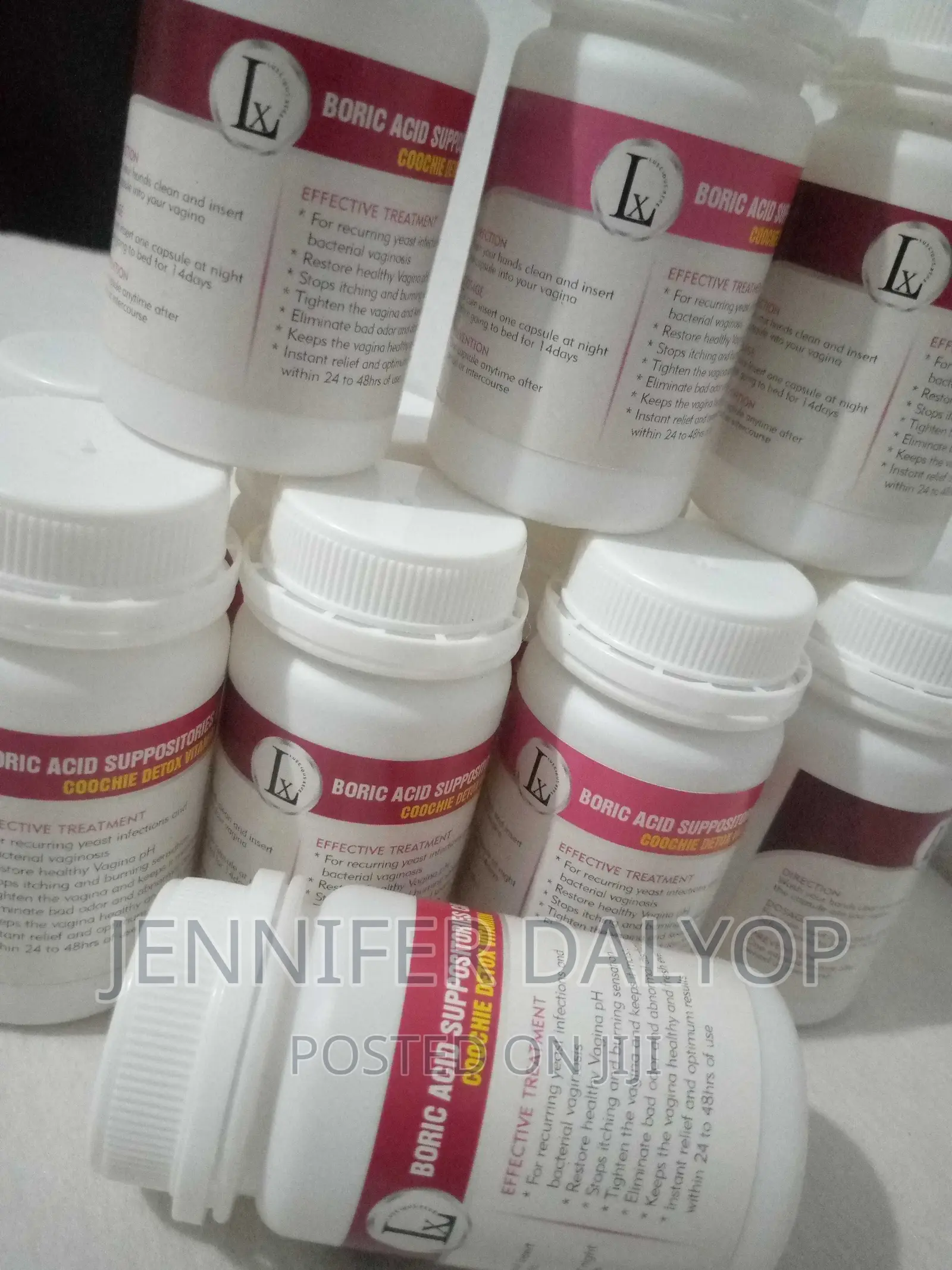 Boric Acid Suppositories Capsules