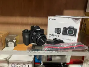 Canon Eos M50 Camera With 15-45mm Lens