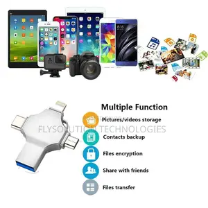 USB 4 In 1 Flash Drive For Android, iPhone PC 32GB
