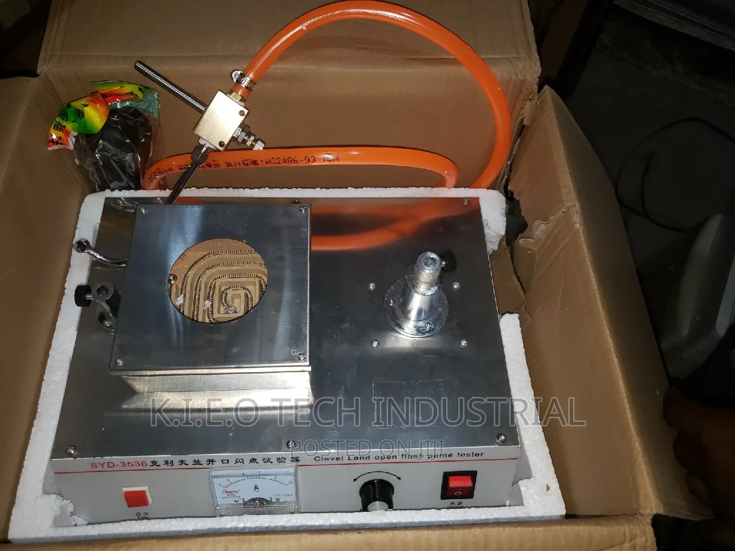 Clevel Land Open Flash Points Tester
