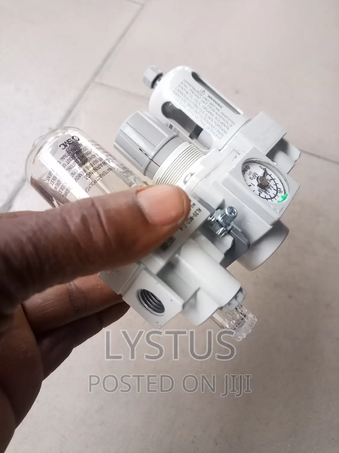 SMC 1/4" Filter Regulator Lubricator Combo