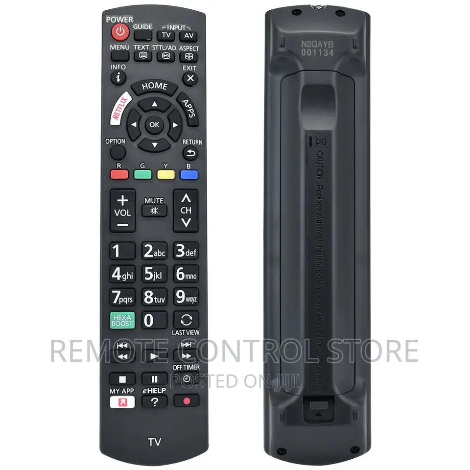 Panasonic LCD LED TV Remote Control