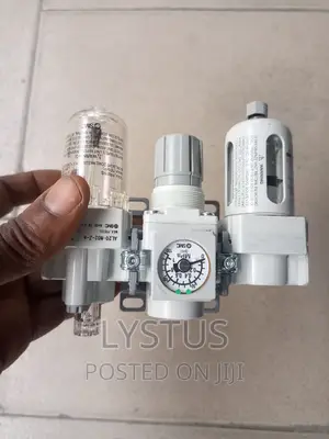 SMC 1/4" Filter Regulator Lubricator Combo