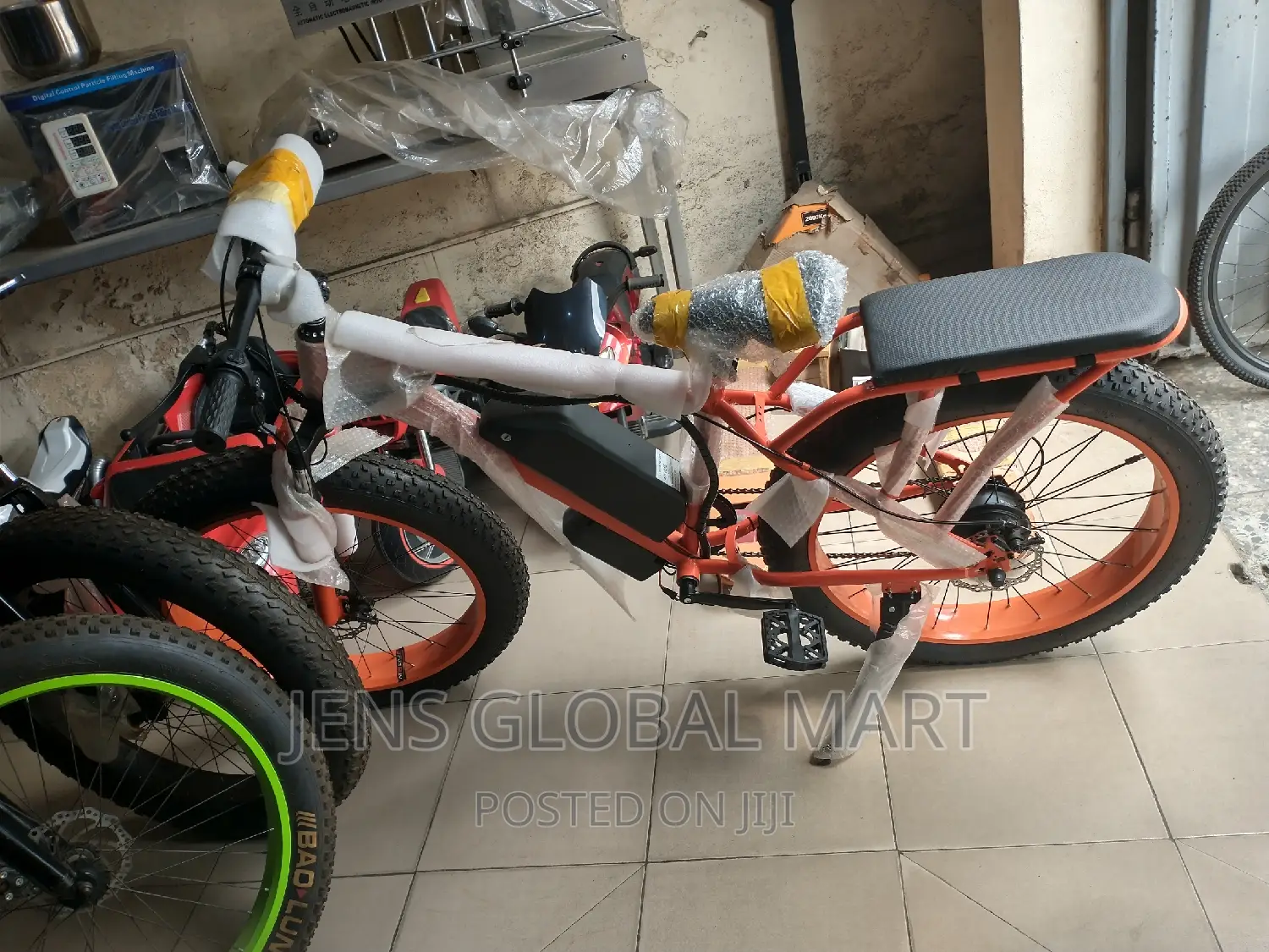 Electric Fat Tyre Bike 26 Inches