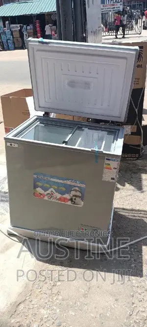 Brand New LG 350L Chest Freezer>External Compressor>Silver>
