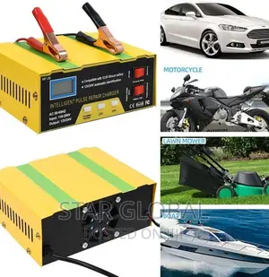 Full Automatic Car Truck Motorcycle 12V24V Battery Charger