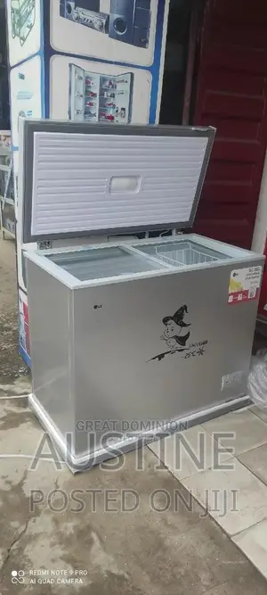 Brand New LG 350L Chest Freezer>>External Compressor>>Silver