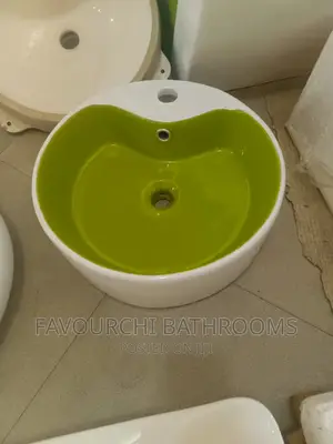 Coloured Marble Top Basin
