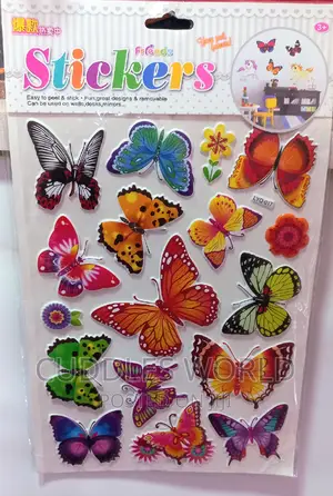 Kids 3D Character Wall Stickers