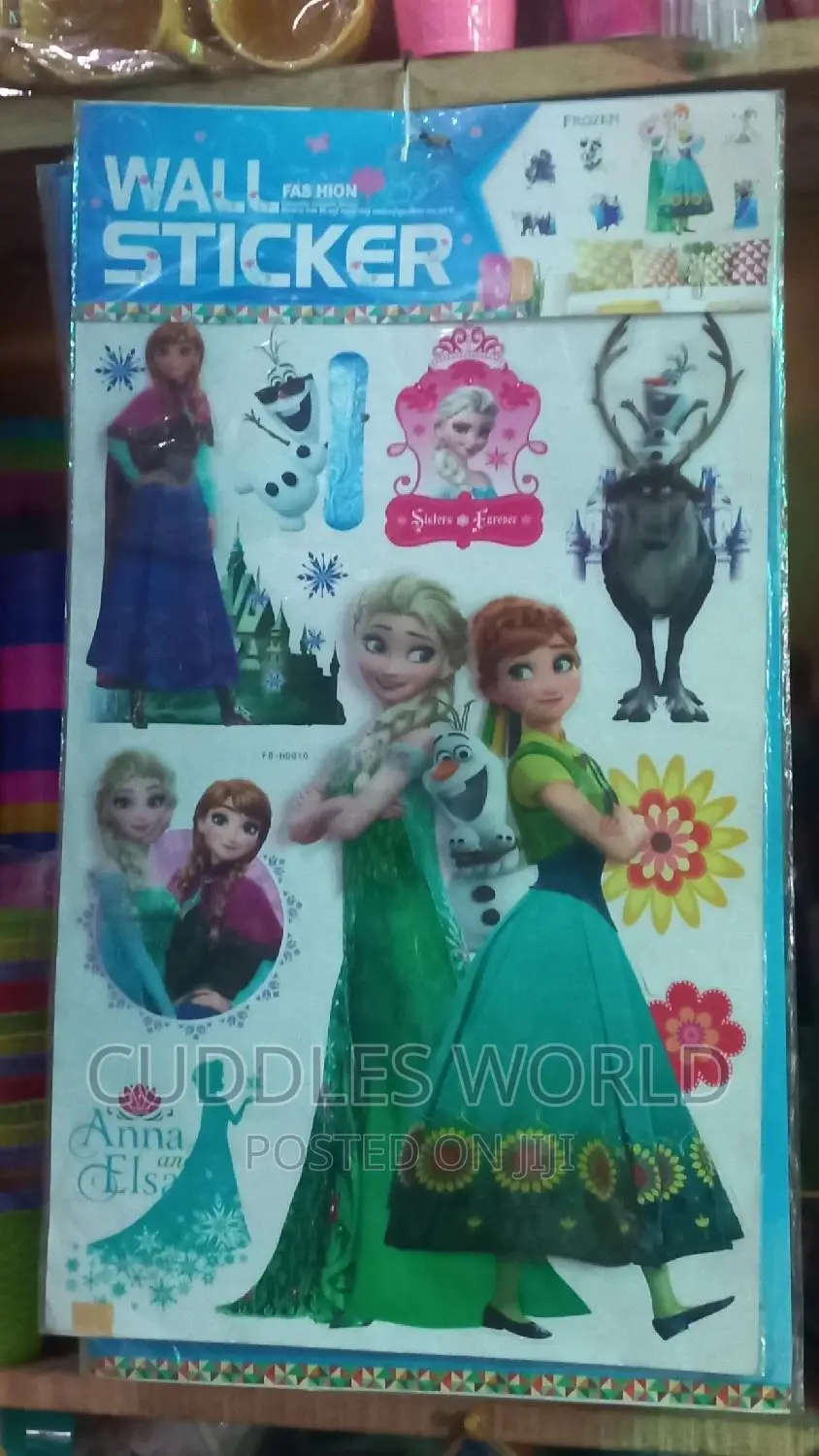 Kids 3D Character Wall Stickers