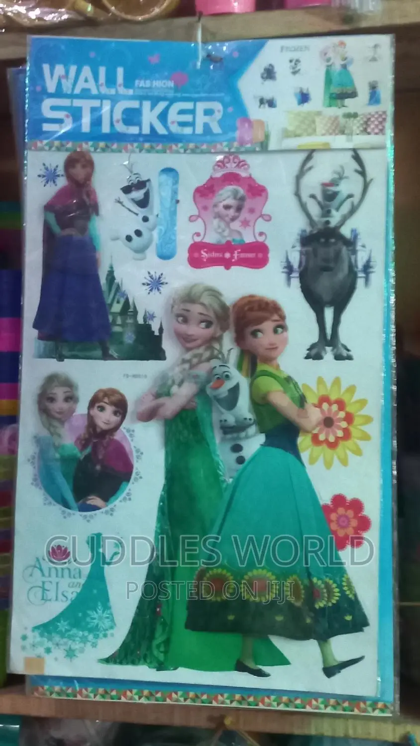 Kids 3D Character Wall Stickers