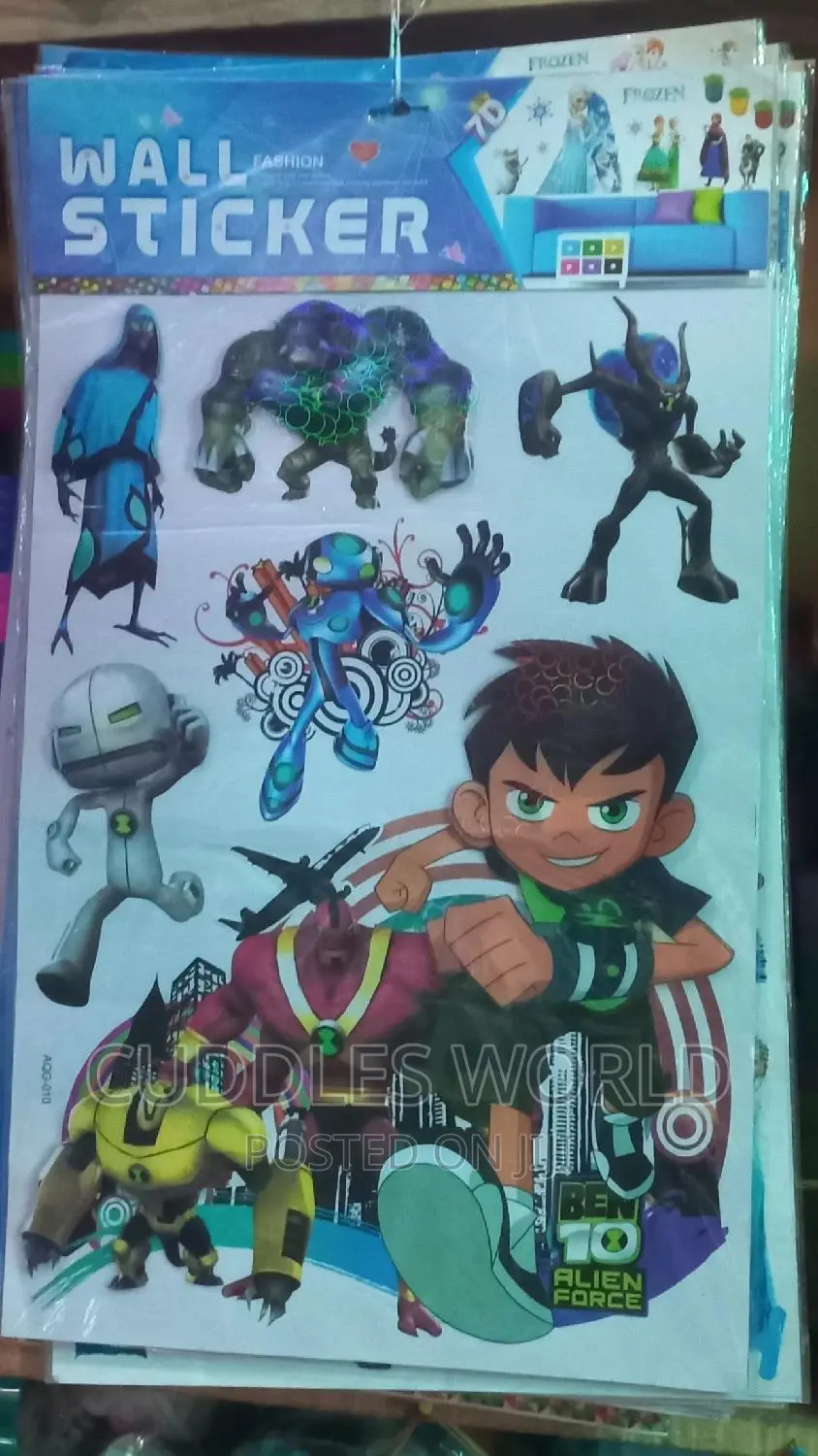 Kids 3D Character Wall Stickers
