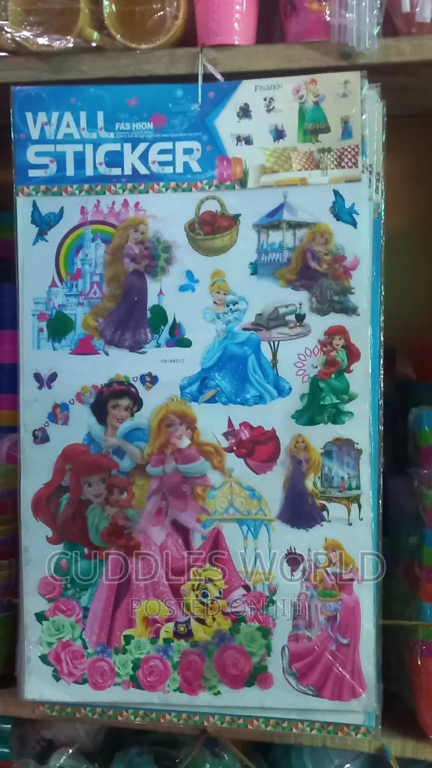Kids 3D Character Wall Stickers