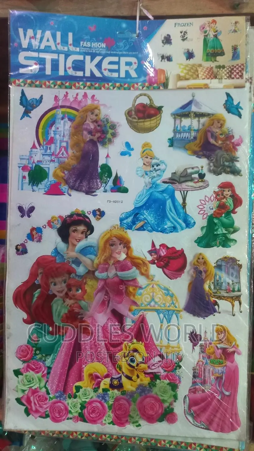Kids 3D Character Wall Stickers