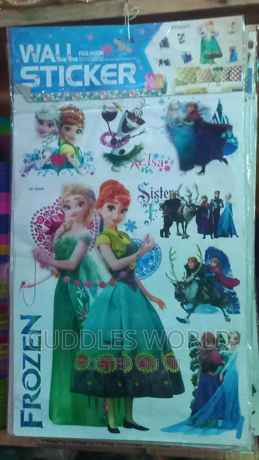 Kids 3D Character Wall Stickers