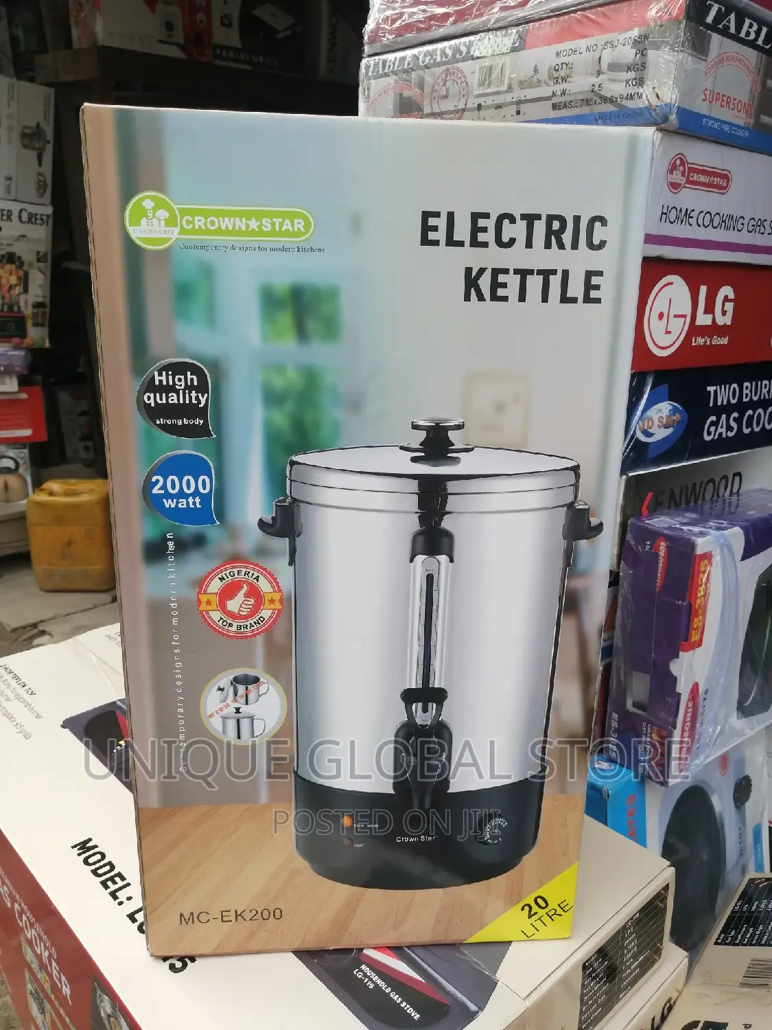 Master Chef 20L Electric Hot Water Dispenser