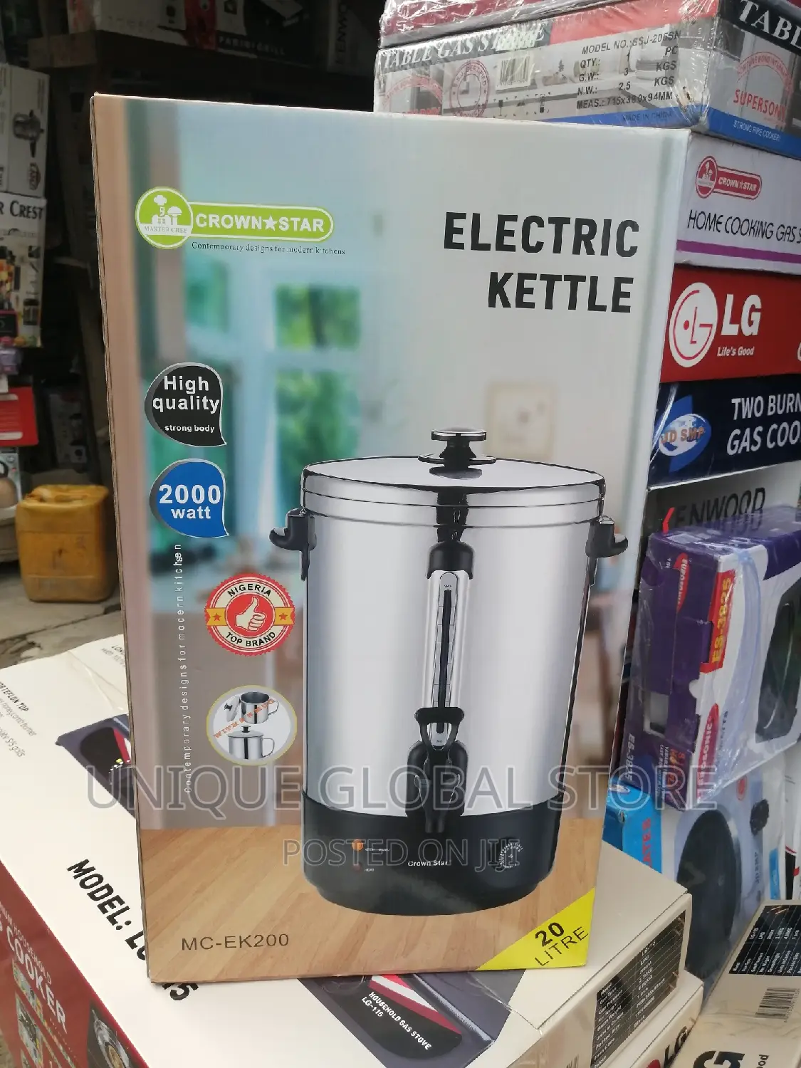 Master Chef 20L Electric Hot Water Dispenser