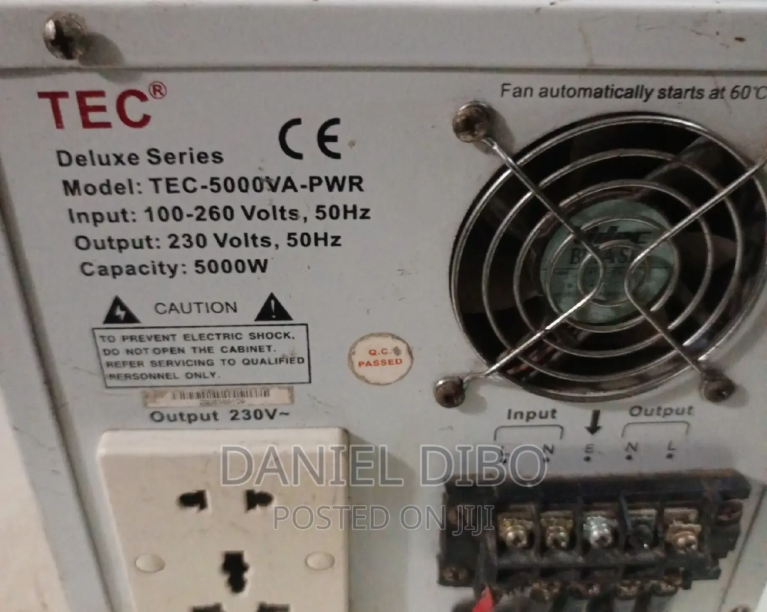 Tec Power Stabilizer 5000va