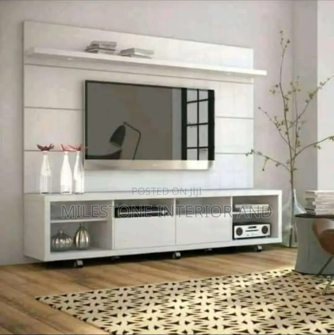High Quality MDF Tv Panel With Console