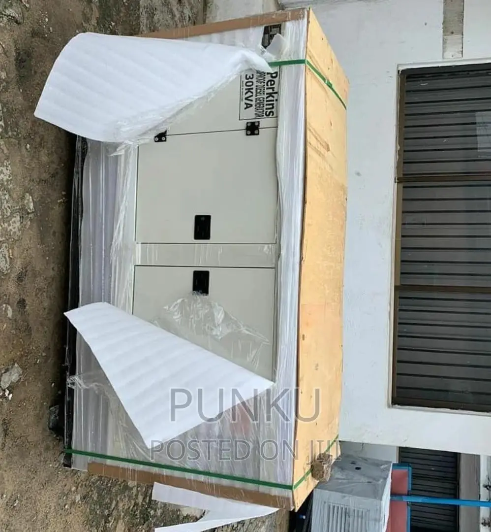 30kva Perkins Soundproof Gen of Original Copper Engine