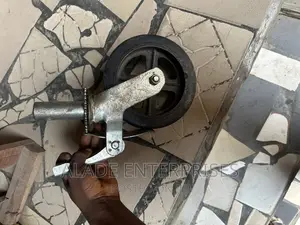 8" X 2" Scaffold Caster Wheels Set of 4 1 3/8" Tube Size