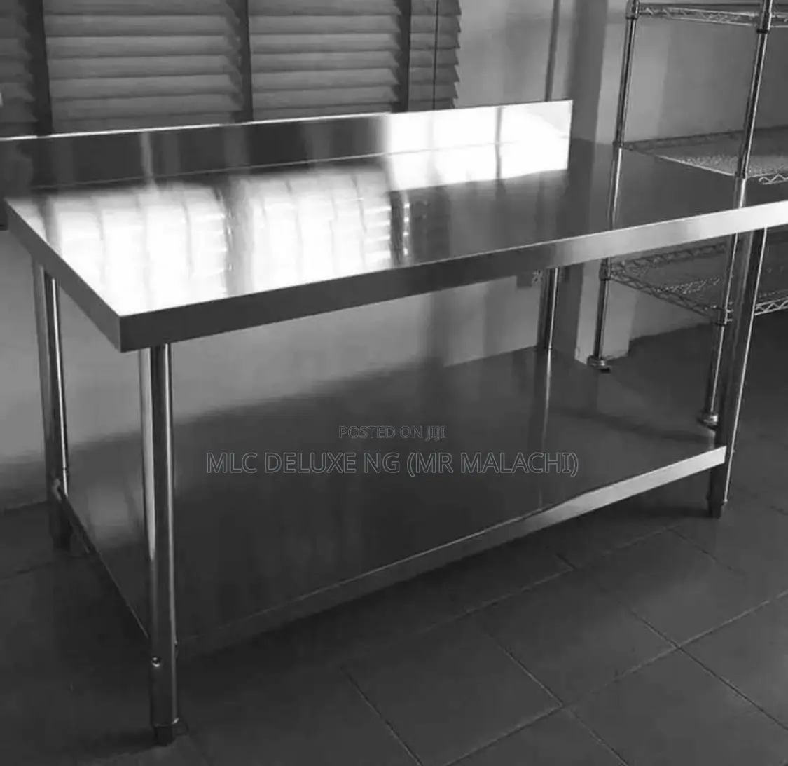 STAINLESS Steel 5ft Kitchen Table/Multi Purpose Work Station