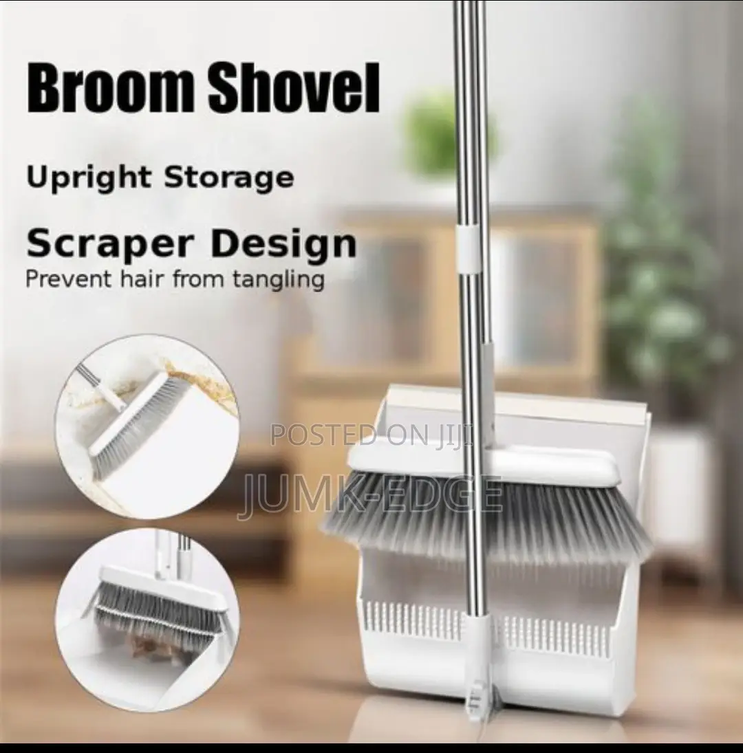 Foldable Broom and Parker