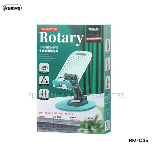 Remax Rm-C35 Multi-Functional Desktop Rotary Phone Holder