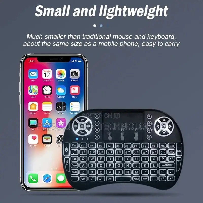 Wireless Mini Keyboard Mouse 2.4g Multipurpose Keyboard
