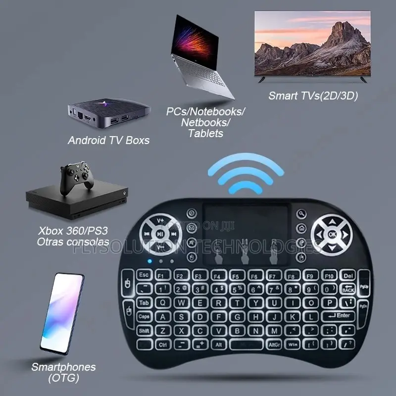 Wireless Mini Keyboard Mouse 2.4g Multipurpose Keyboard