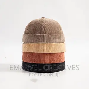 Watermelon Faceless Courdroy Cap