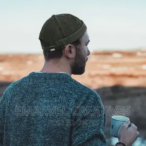 Watermelon Faceless Courdroy Cap