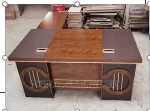 Super Executive Office Table With Extension and Mobile Drawers.