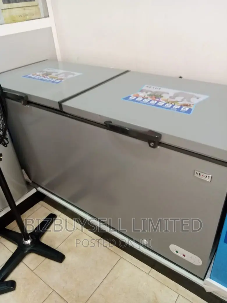 Double Doors Nexus Chest Freezer.