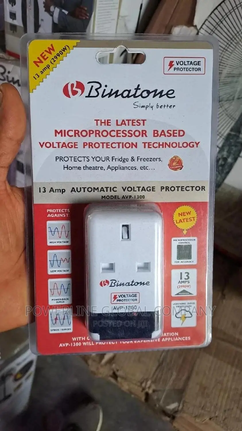 13amps Voltage Regulator Homes/ Office Appliances