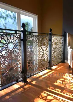 CNC Laser Cut Handrail Designs