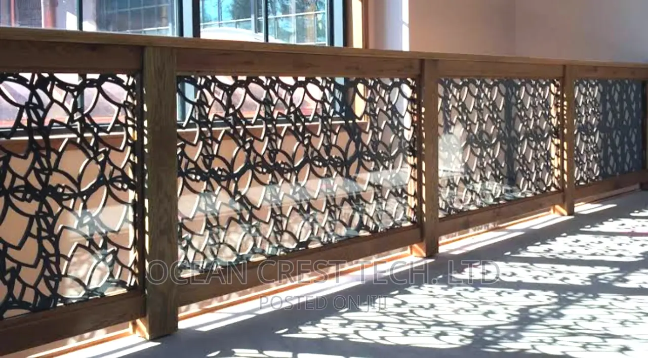 CNC Laser Cut Handrail Designs